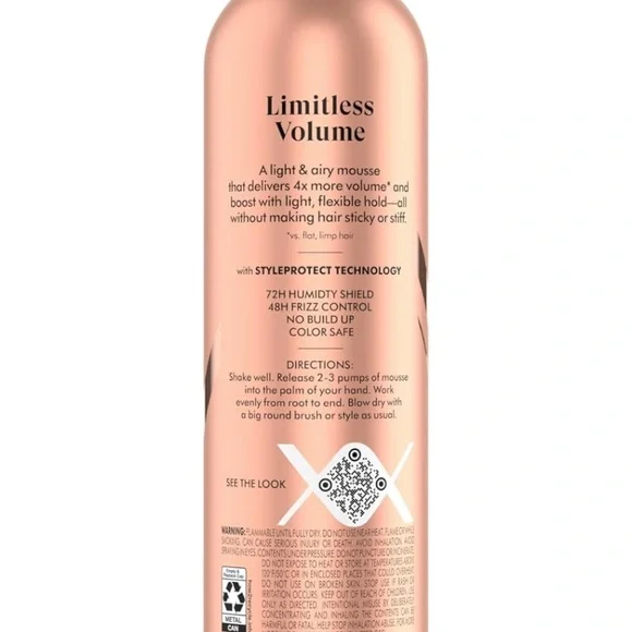 Nexxus Volume Medium Hold Mousse - Picture 11 of 12